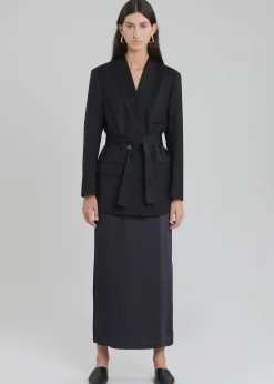The Frankie Shop Sidonie Blazer Black Clearance