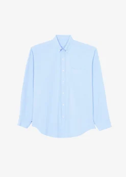 The Frankie Shop Sinclair Shirt Sky Blue Sale