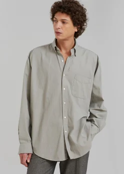 The Frankie Shop Sinclair Shirt Grey