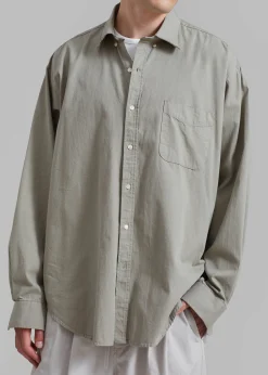 The Frankie Shop Sinclair Shirt Grey