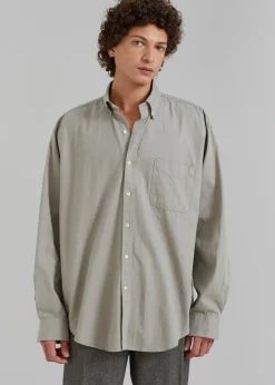 The Frankie Shop Sinclair Shirt Grey