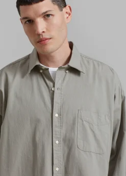 The Frankie Shop Sinclair Shirt Grey