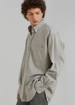 The Frankie Shop Sinclair Shirt Grey