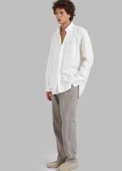 The Frankie Shop Sinclair Shirt White Clearance
