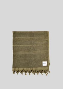The Frankie Shop Solaqua La Bocca Terry Towel Olive Green