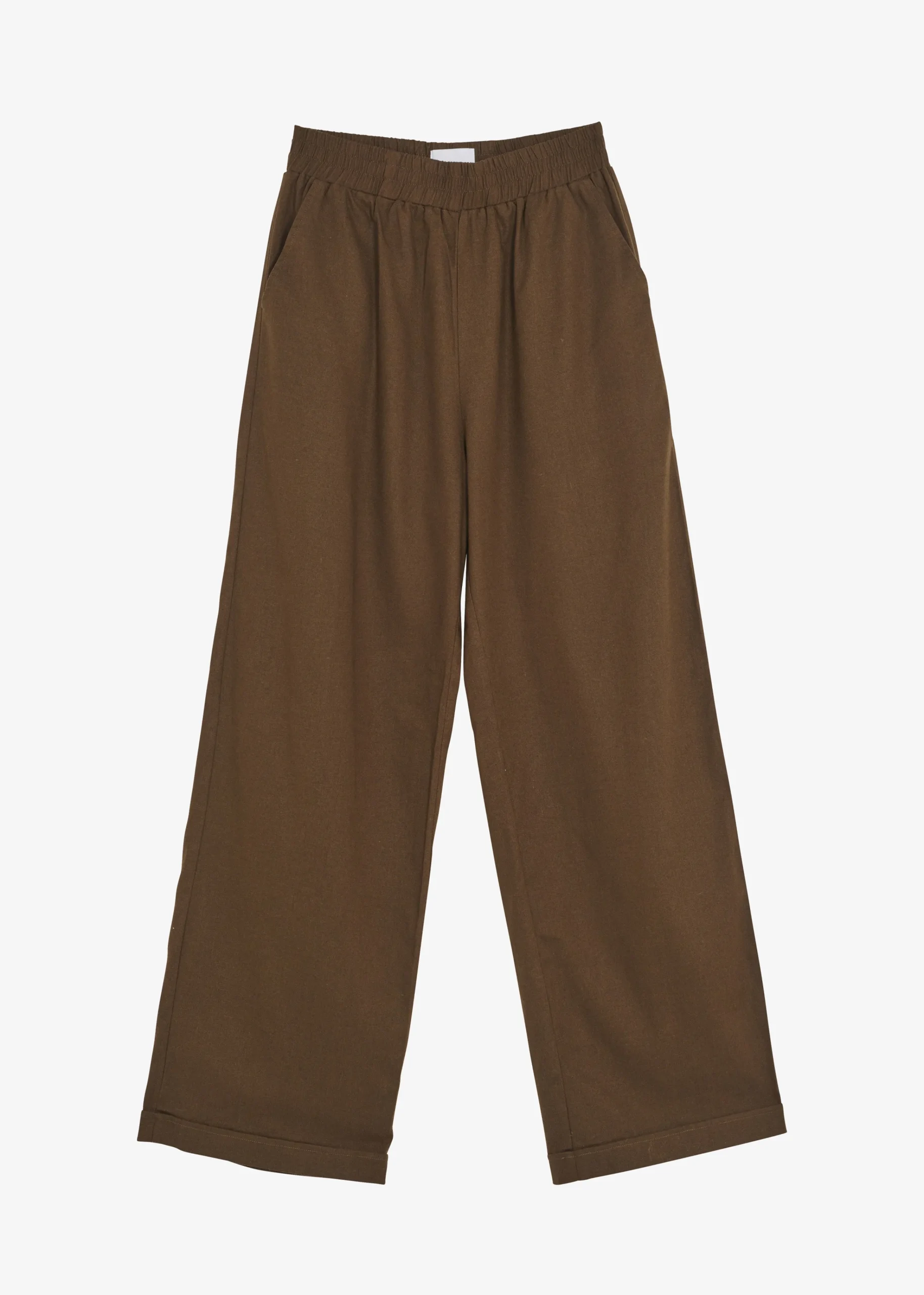 The Frankie Shop Solaqua The Resort Pant Tobacco Hot