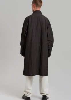 The Frankie Shop Stephen Anorak Charcoal New