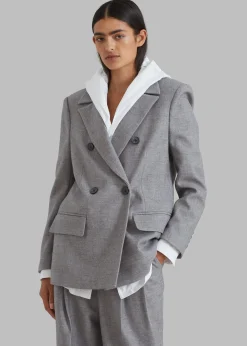 The Frankie Shop Stine Blazer Grey Sale