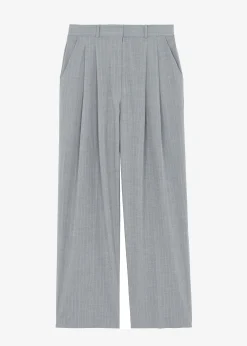 The Frankie Shop Sybil Trousers Grey Pinstripe Outlet