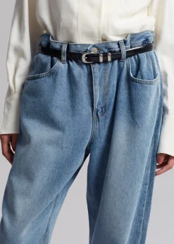 The Frankie Shop Talte Jeans Worn Wash New