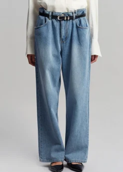 The Frankie Shop Talte Jeans Worn Wash New