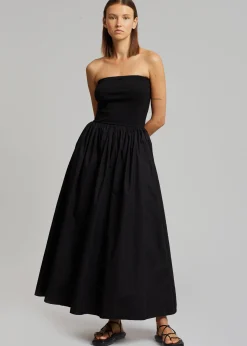 The Frankie Shop Tamo Strapless Maxi Dress Black Hot