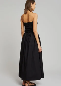 The Frankie Shop Tamo Strapless Maxi Dress Black Hot