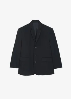 The Frankie Shop Tansy Oversized Blazer Black Online
