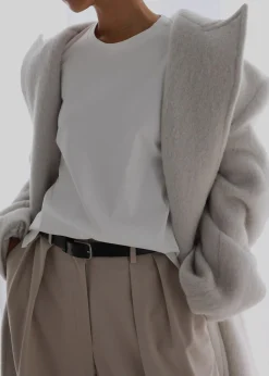The Frankie Shop Tansy Pleated Trousers Beige Best