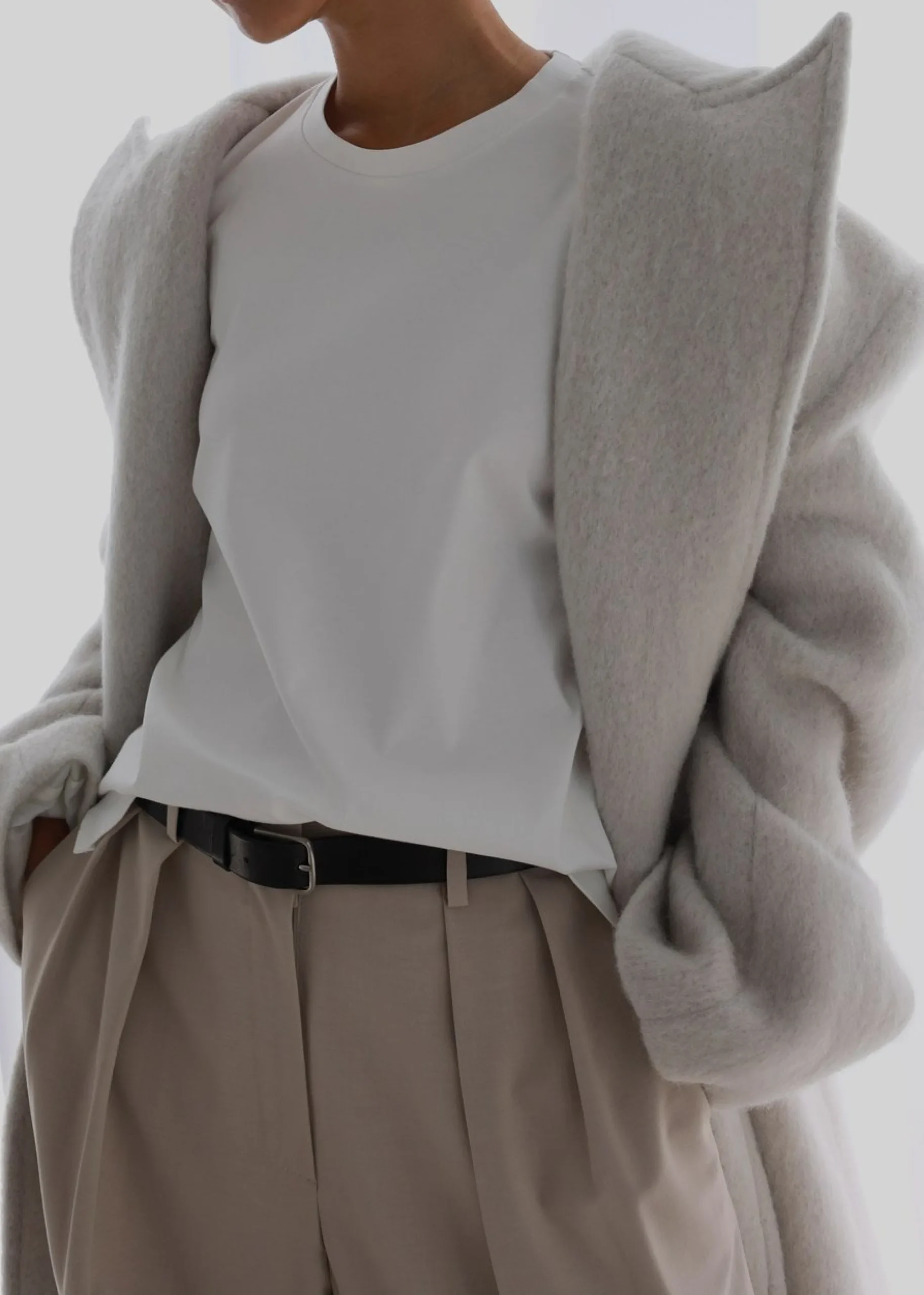 The Frankie Shop Tansy Pleated Trousers Beige Best