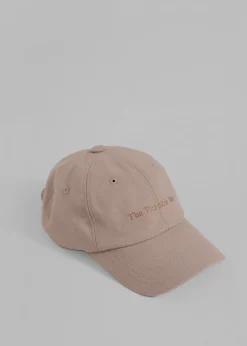The Frankie Shop Tfs Flannel Baseball Cap Hazelnut Sale
