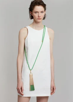 The Frankie Shop Tfs X Duvelleroy Take Away Fan Kelly Green Discount