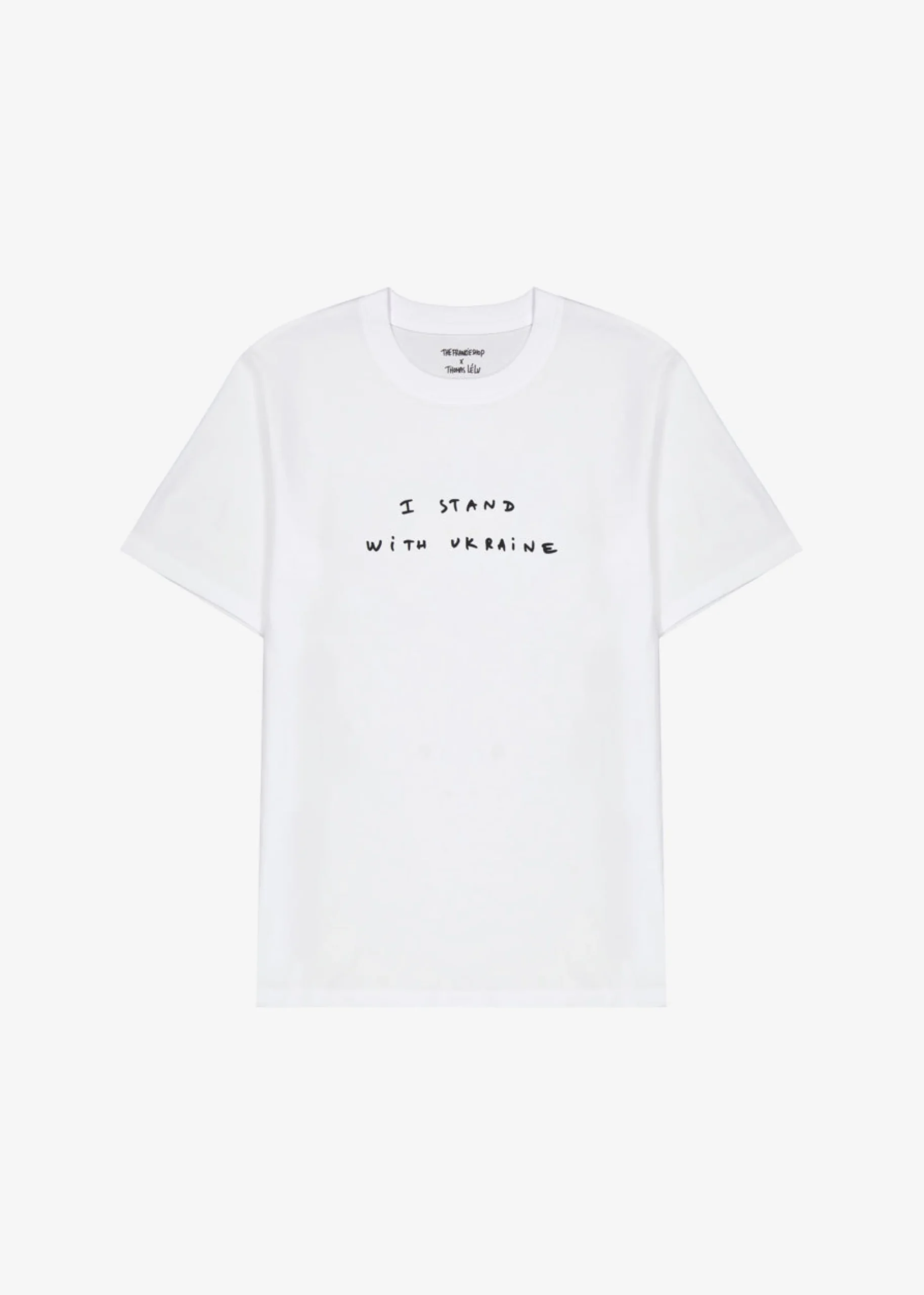 The Frankie Shop X Thomas Lelu Stand T-Shirt White/Black Online