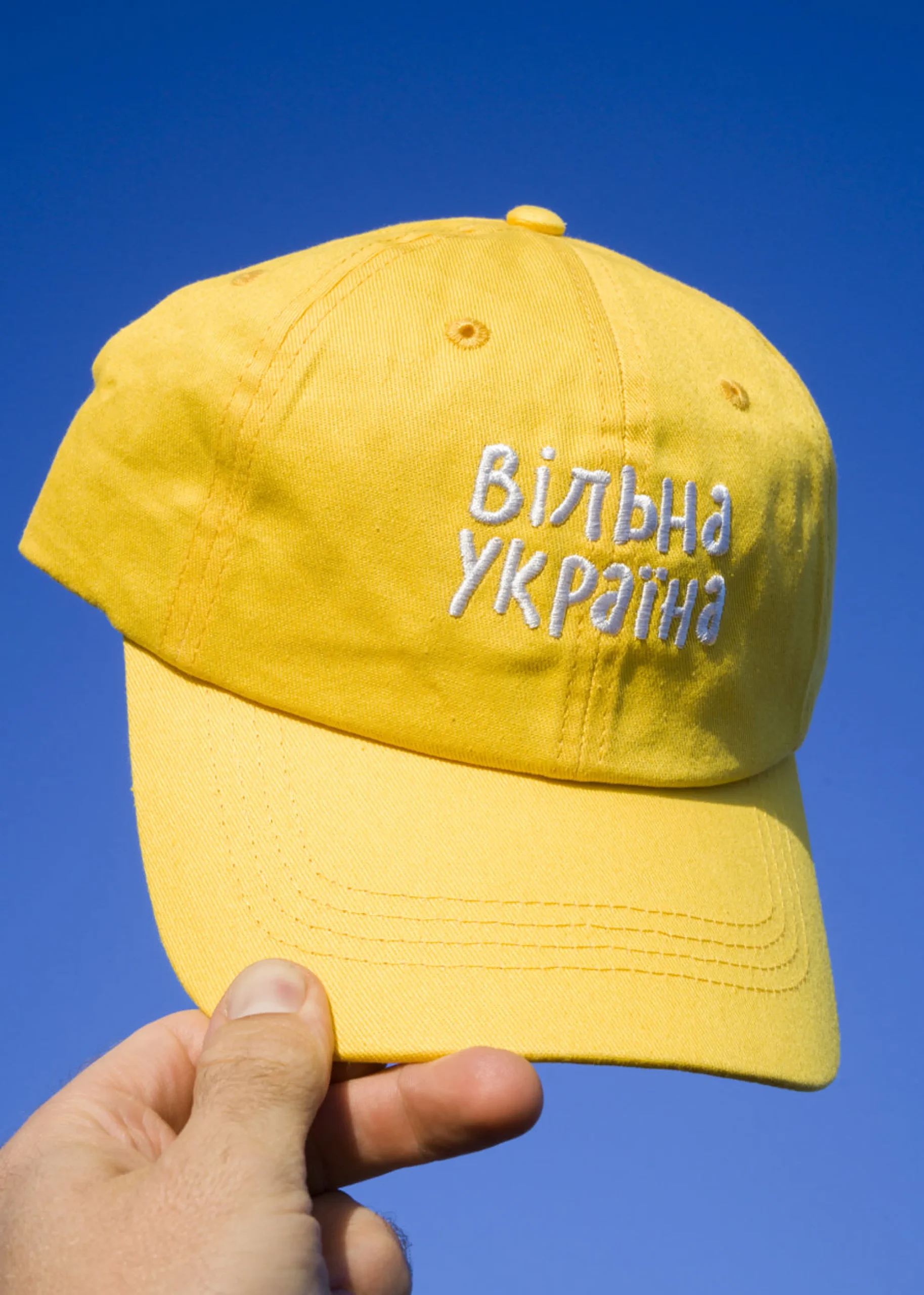 The Frankie Shop X Thomas Lelu Free Baseball Cap Yellow Best