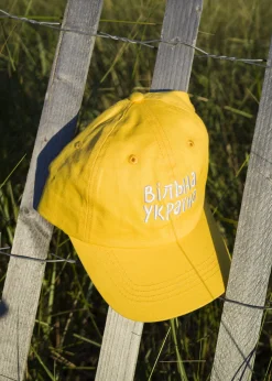 The Frankie Shop X Thomas Lelu Free Baseball Cap Yellow Best