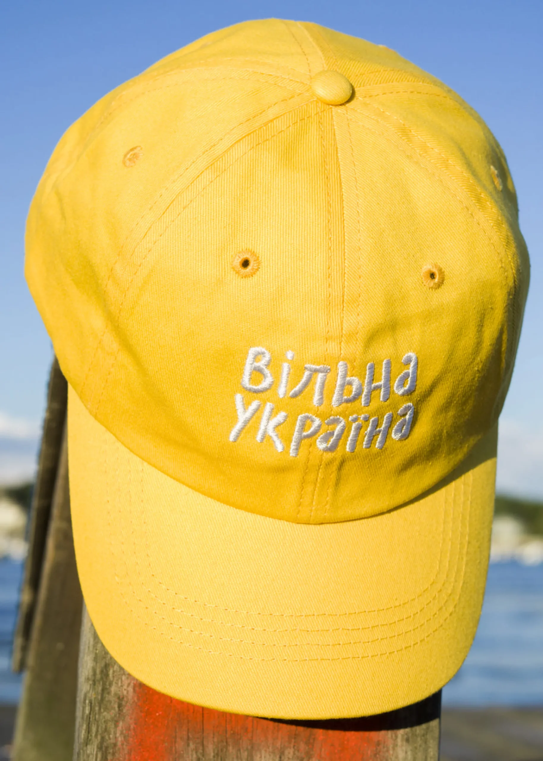 The Frankie Shop X Thomas Lelu Free Baseball Cap Yellow Best