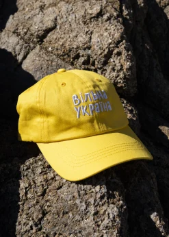 The Frankie Shop X Thomas Lelu Free Baseball Cap Yellow Best