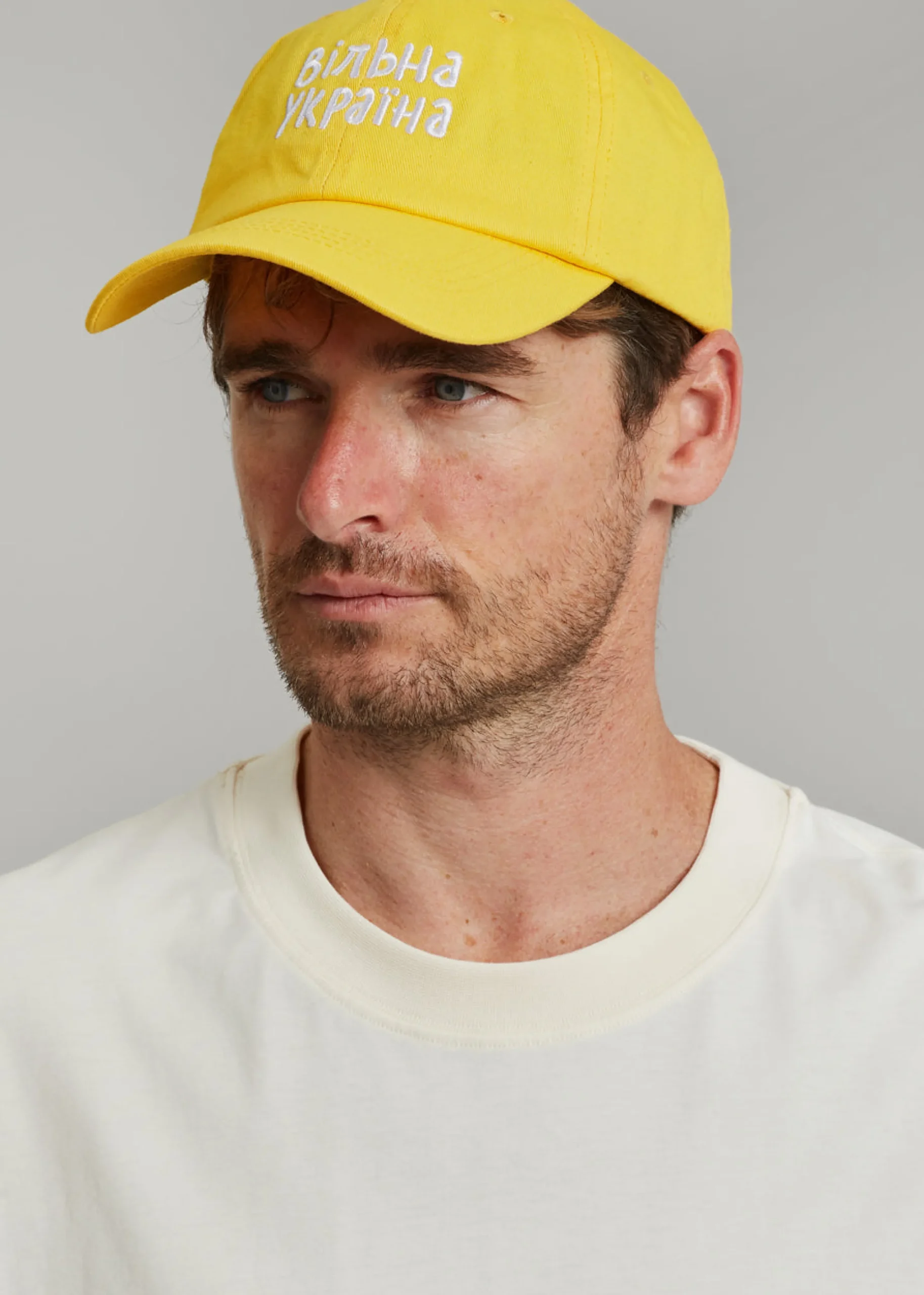 The Frankie Shop X Thomas Lelu Free Baseball Cap Yellow Best