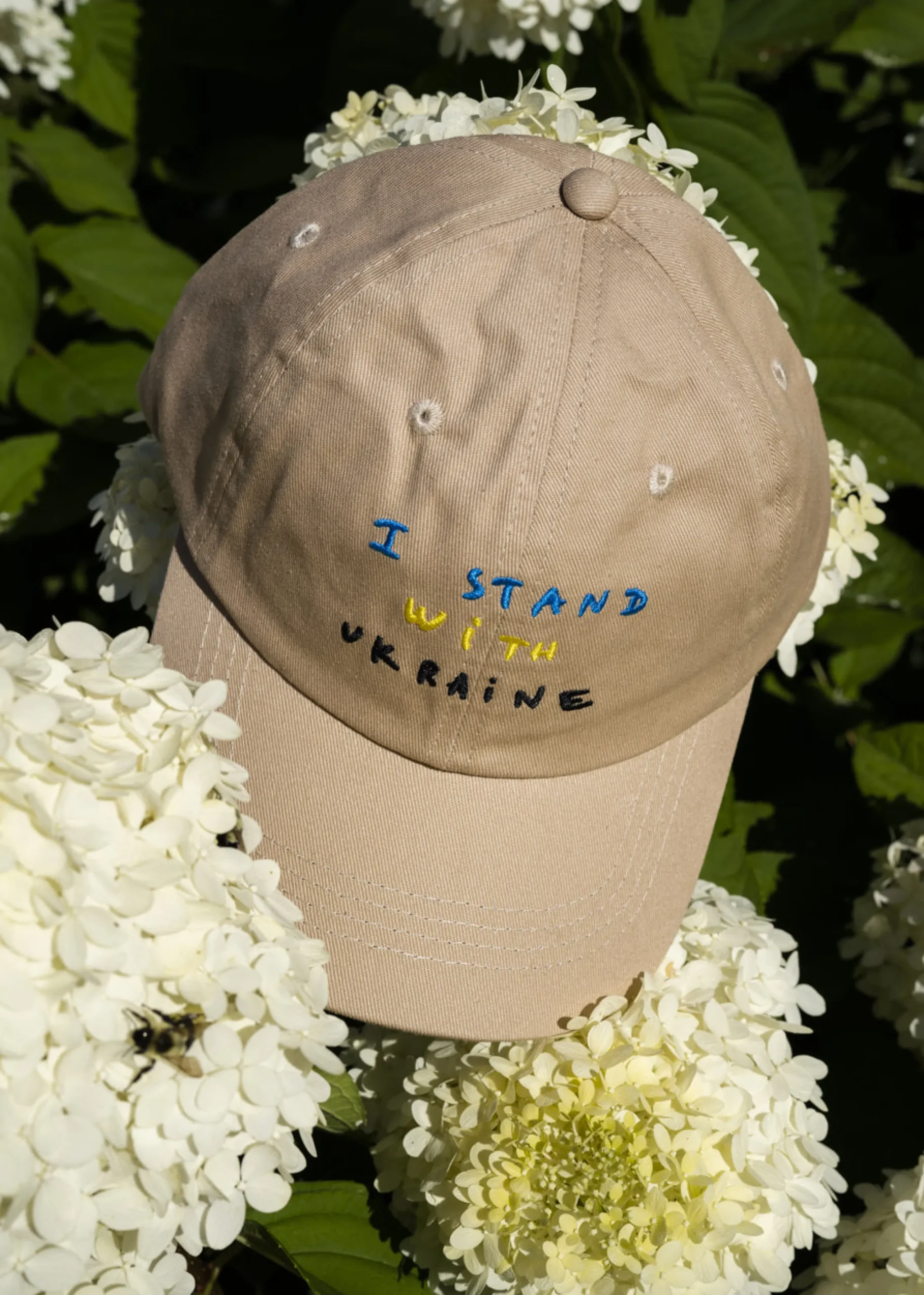 The Frankie Shop X Thomas Lelu Stand Baseball Cap Beige New