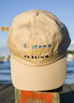 The Frankie Shop X Thomas Lelu Stand Baseball Cap Beige New