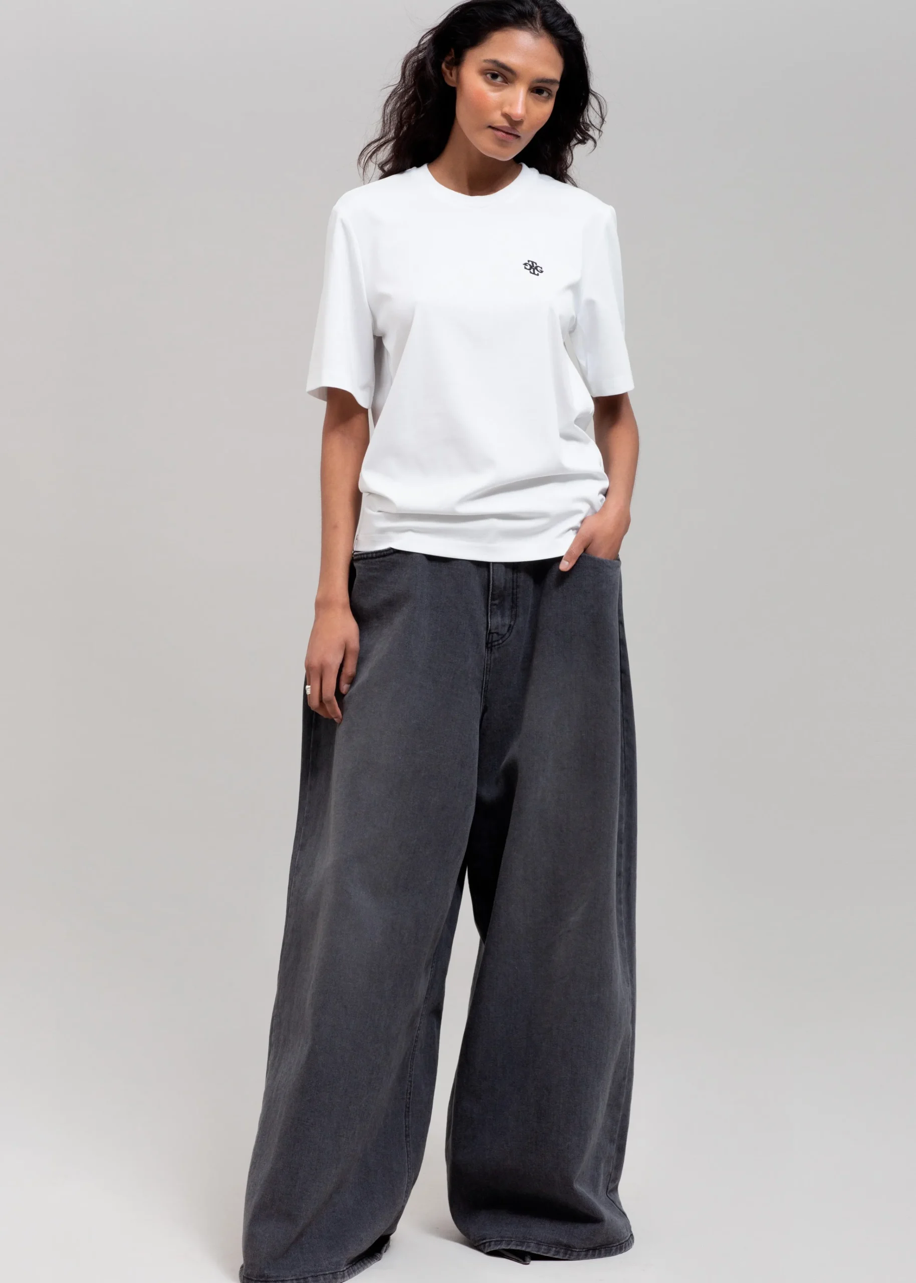 The Frankie Shop The Garment Logo Tee White Outlet