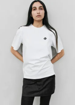 The Frankie Shop The Garment Logo Tee White Outlet