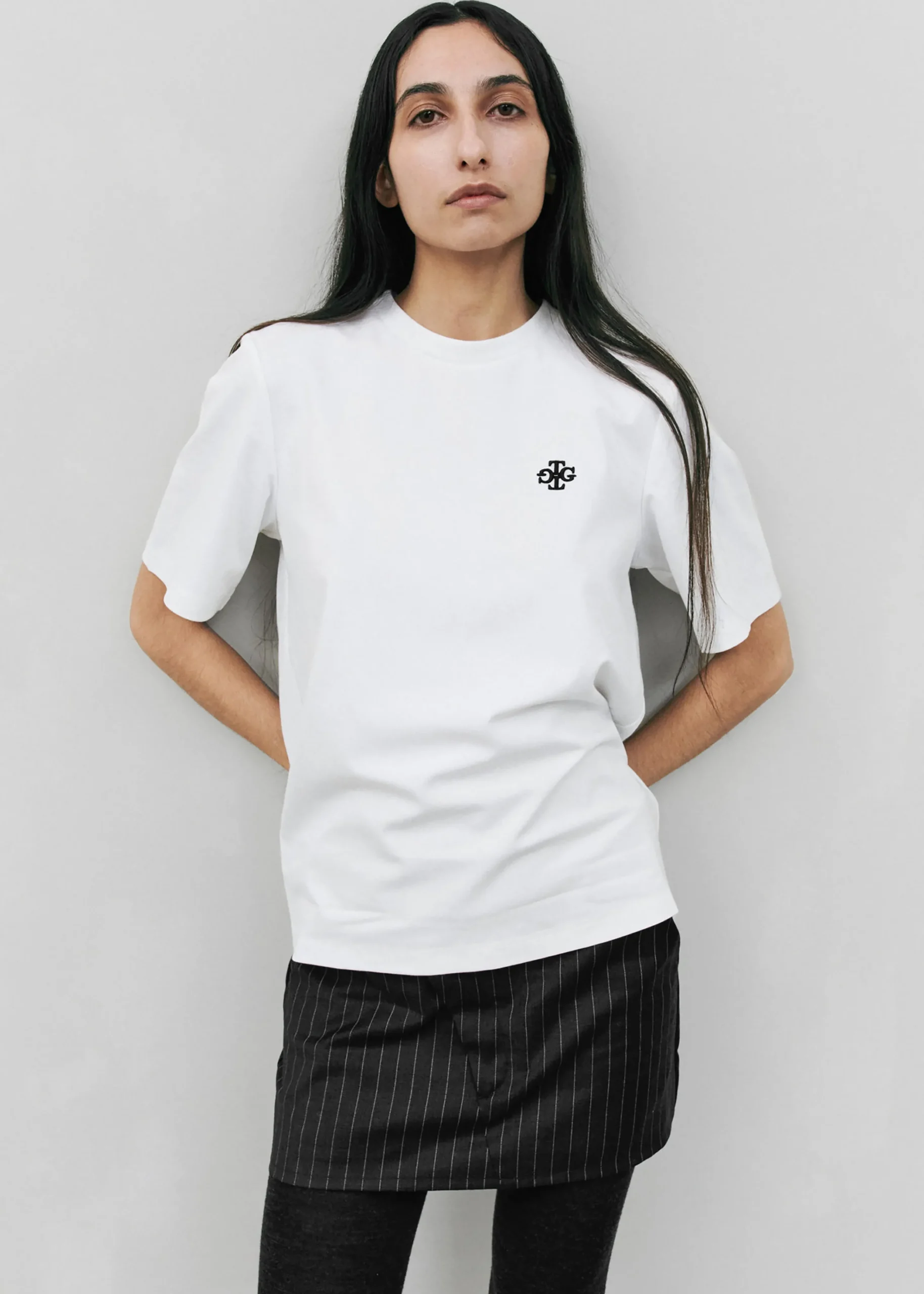 The Frankie Shop The Garment Logo Tee White Outlet