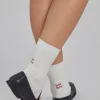 The Frankie Shop Think Socks White
