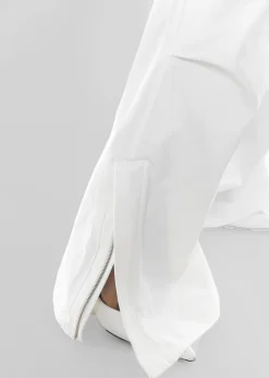 The Frankie Shop Valo Cargo Pants White Hot