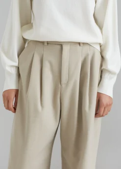 The Frankie Shop Vance Pants Beige