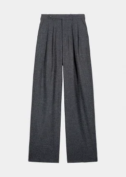 The Frankie Shop Vance Pants Charcoal Online