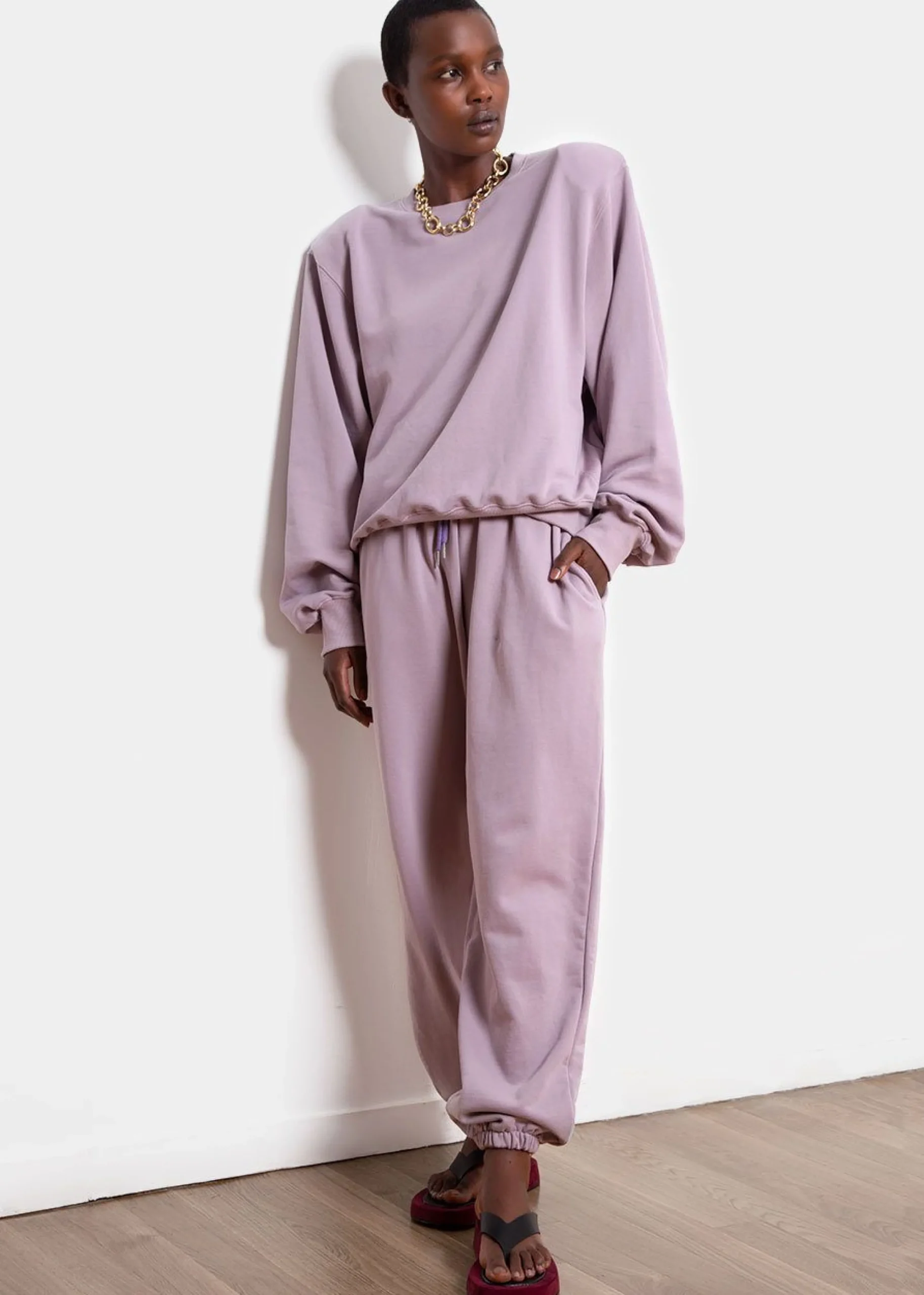 The Frankie Shop Vanessa Sweatpants Lilac Sale