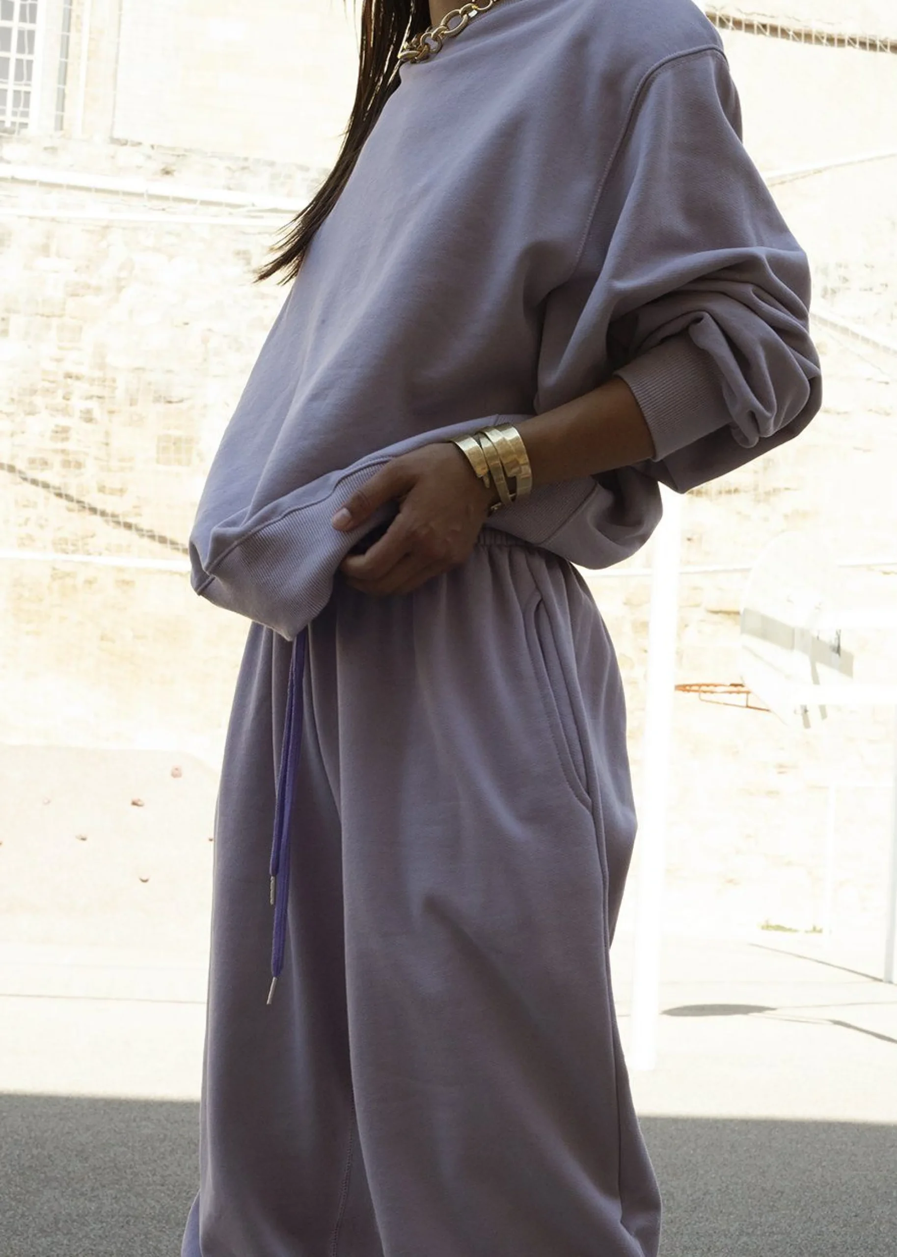 The Frankie Shop Vanessa Sweatpants Lilac Sale