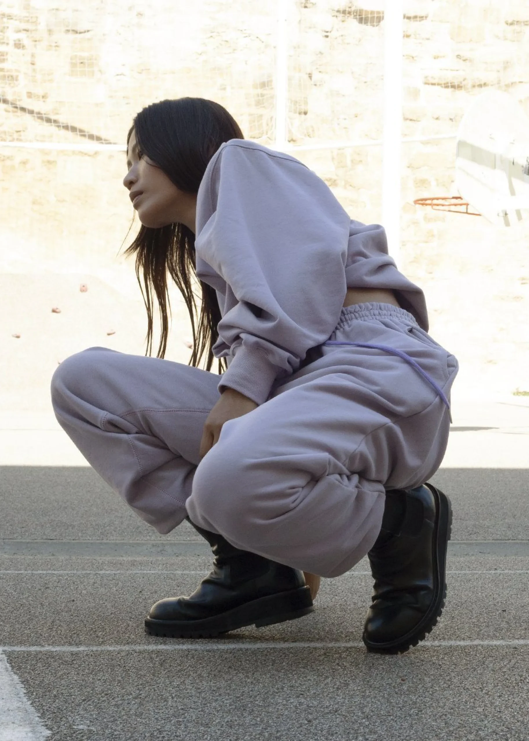 The Frankie Shop Vanessa Sweatpants Lilac Sale
