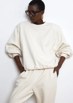 The Frankie Shop Vanessa Sweatshirt Vanilla Online
