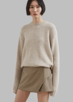 The Frankie Shop Verona Mini Skort Mocha Sale