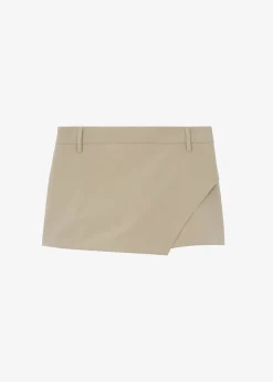 The Frankie Shop Verona Mini Skort Beige Sale