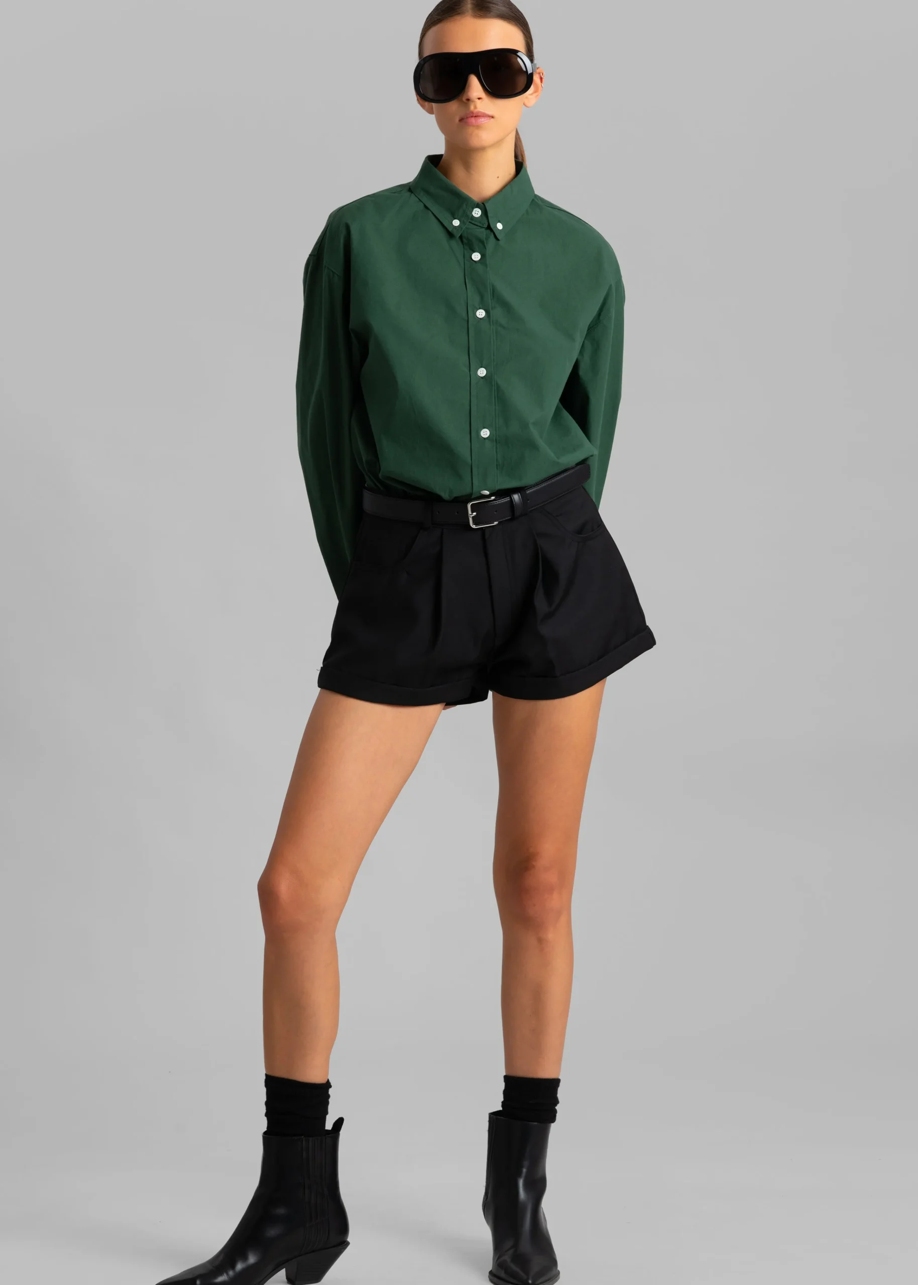 The Frankie Shop Vienna Shirt Pine Sale