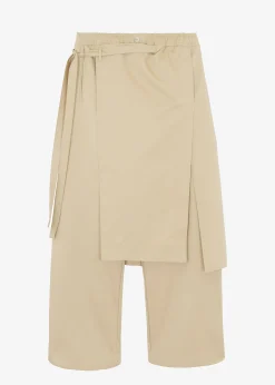 The Frankie Shop Watts Wrap Pants Beige Sale