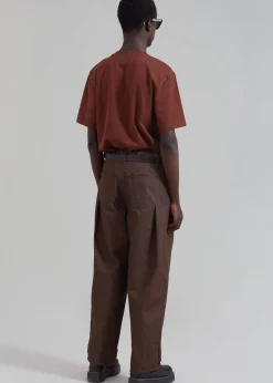 The Frankie Shop Zayn Jeans Brown New